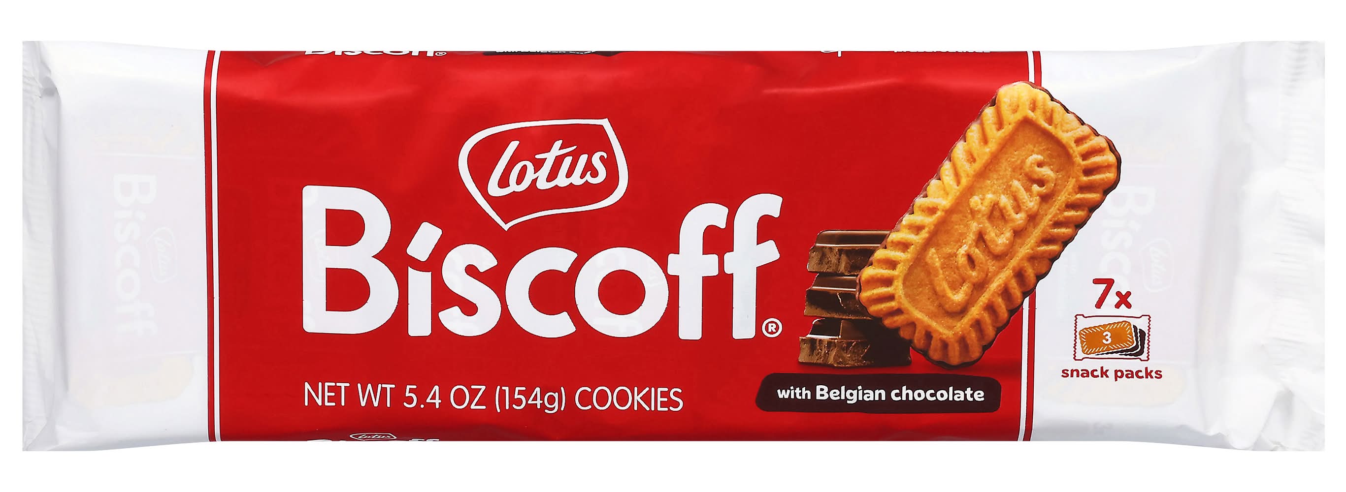 Biscoff Belgian Chocolate Cookie (5.4 oz, 7 ct)