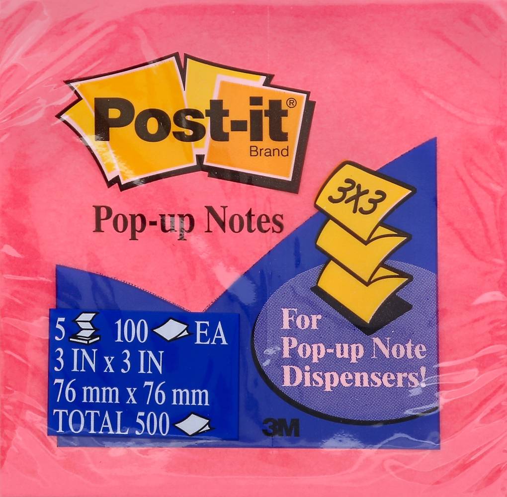 Post-It Pop-Up Notes