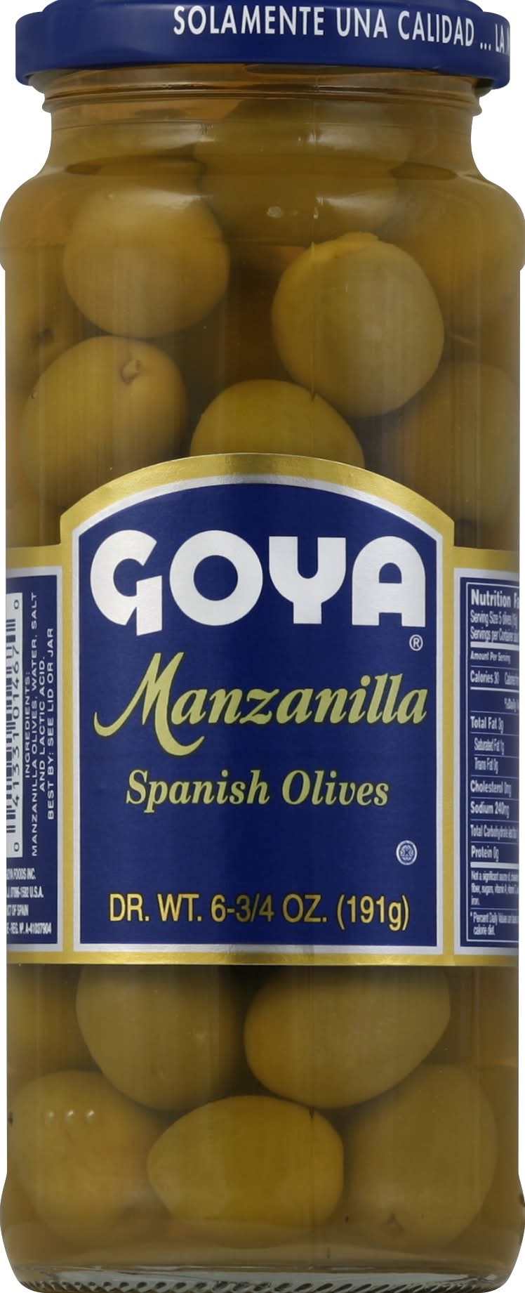 Goya Manzanilla Spanish Olives (6.4 oz)