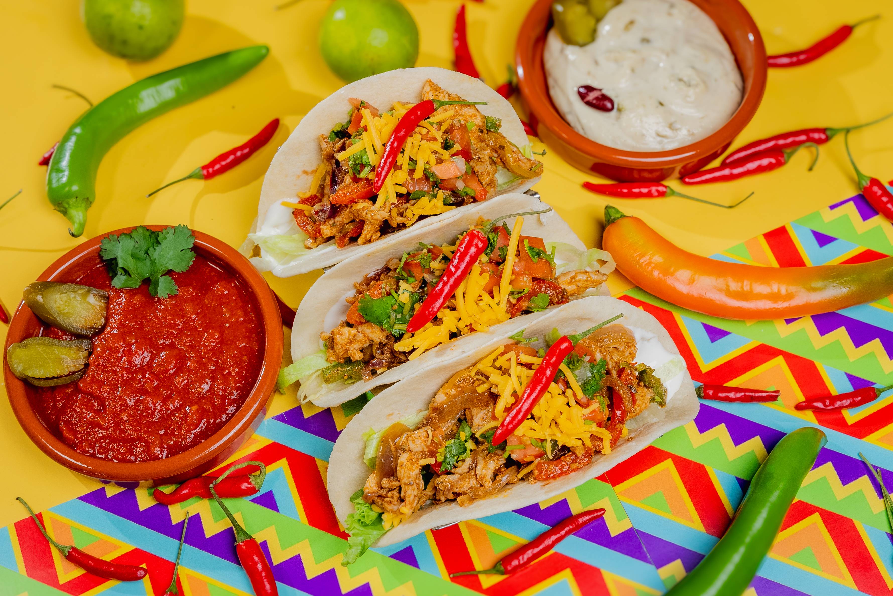 Tacos Mexicain au Poulet 🌮