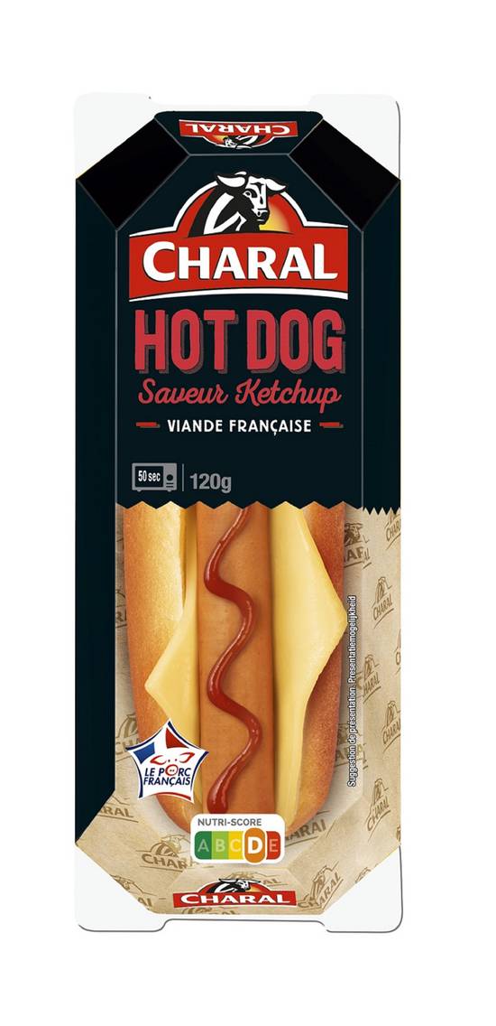Charal - Hot dog saveur ketchup
