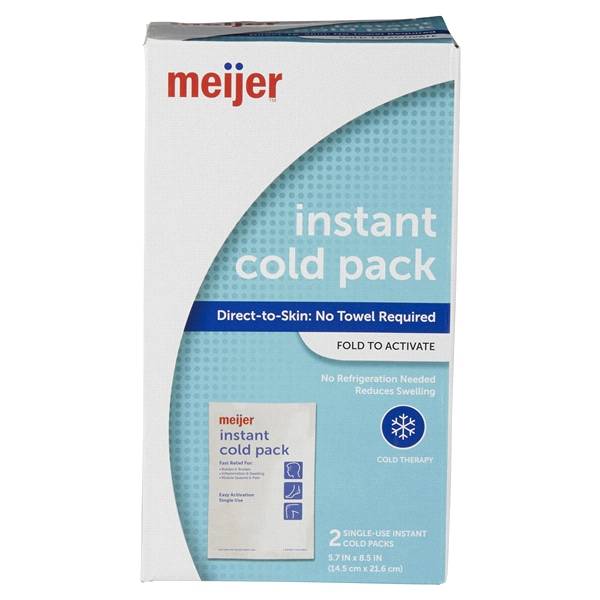 Meijer Instant Cold pack (2 ct)