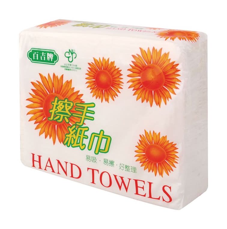 百吉牌 擦手紙巾150抽