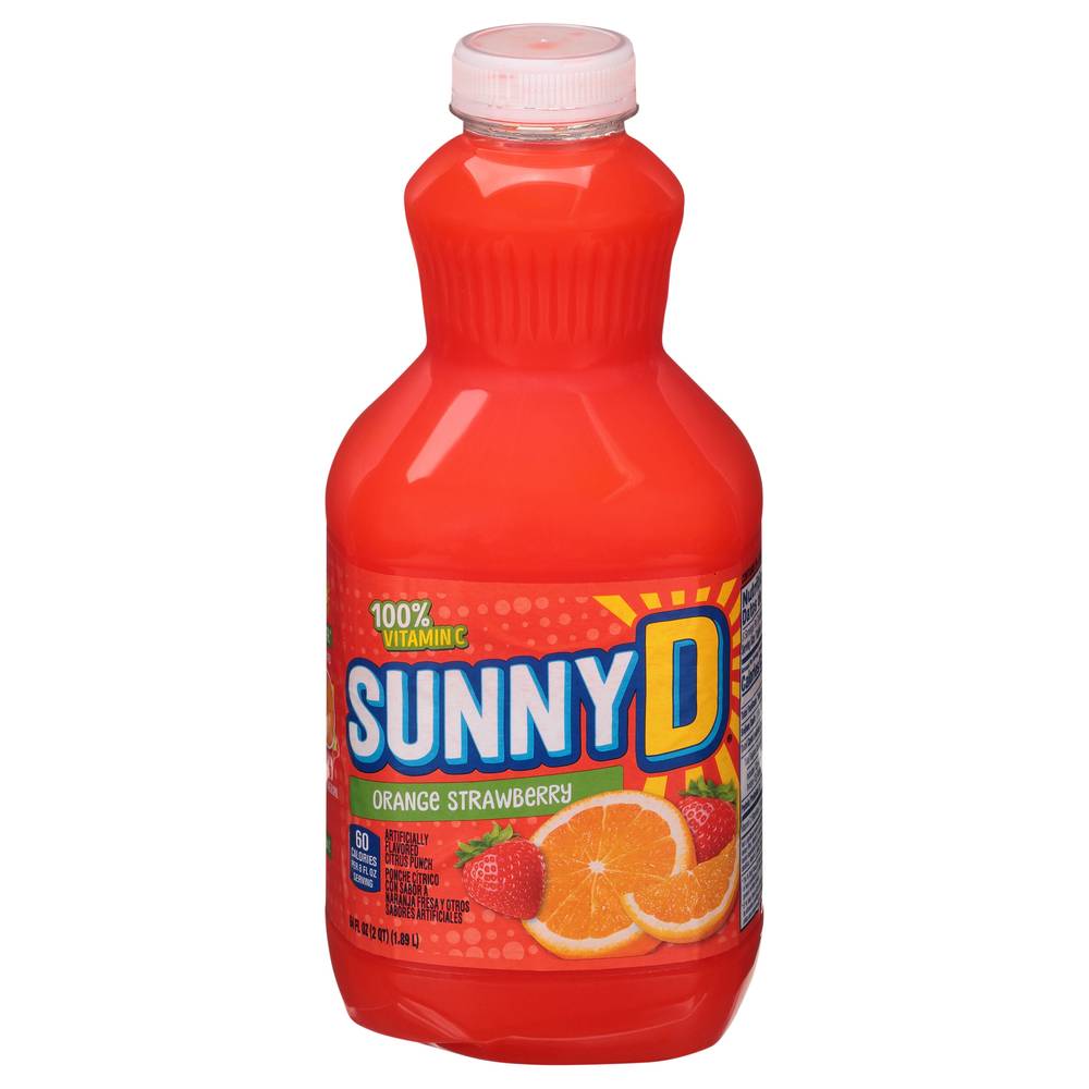 Sunny D Orange Strawberry Citrus Punch (64 fl oz)