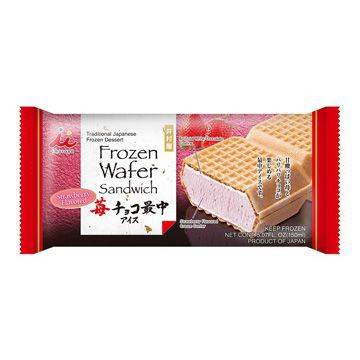 Imuraya Strawberry Frozen Wafer Sandwich (5.07 oz)