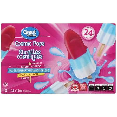 Great Value Cosmic Pops (24 x 75 ml)