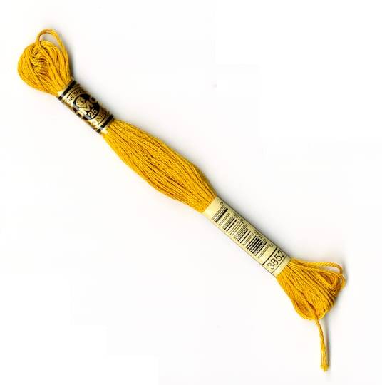 DMC Strand Embroidery Floss 6, Yellow