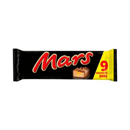 Mars Caramel Nougat & Milk Chocolate Snack Bars (9 ct)