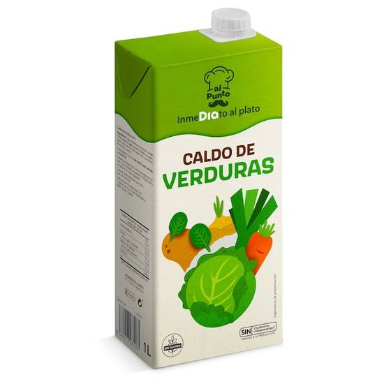 Caldo de verduras Al Punto brik 1 l