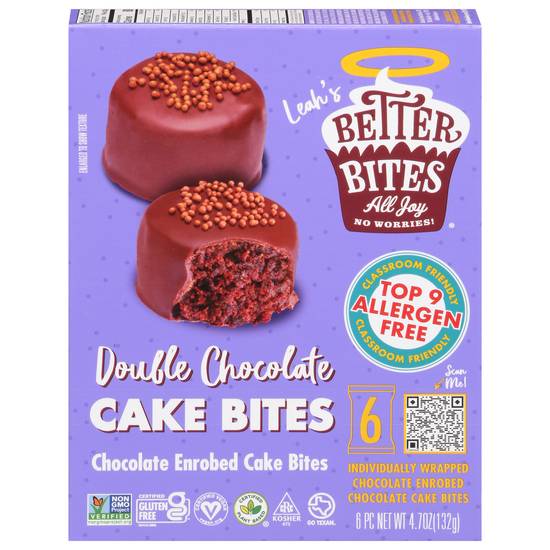 Better Bites Double Chocolate Cake Bites
