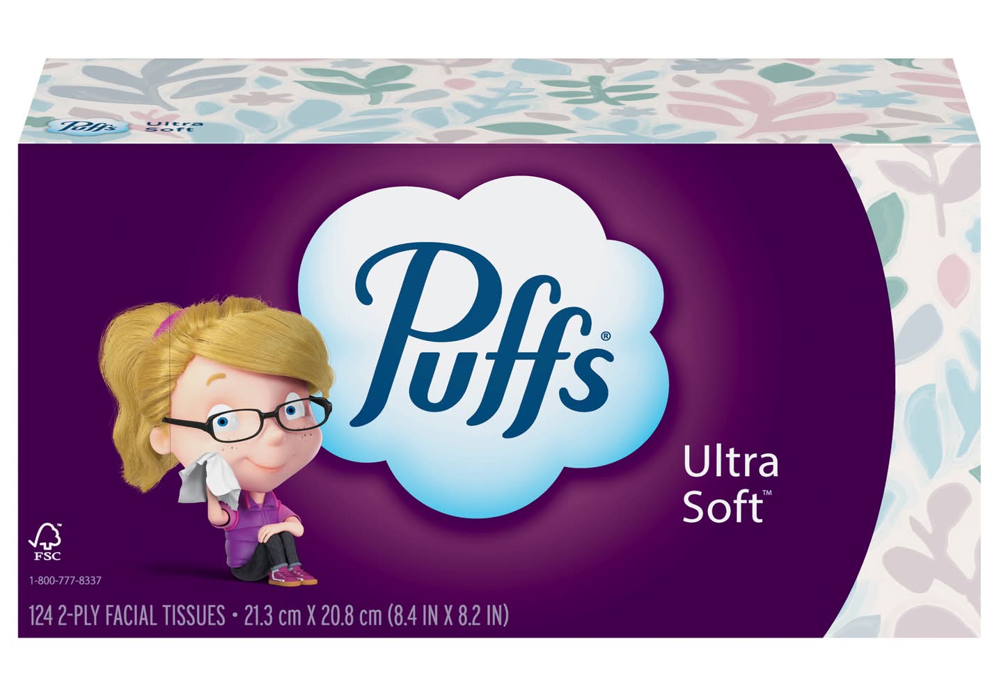 Puffs Ultra Soft 2-ply Facial Tissues (9.6 oz)