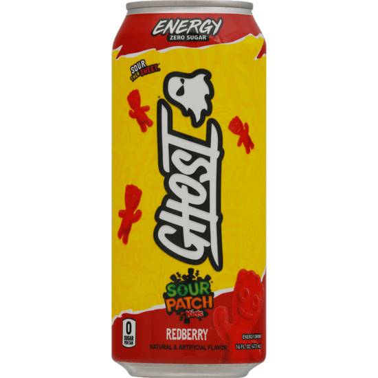 Ghost Energy Sour Patch Redberry 16oz