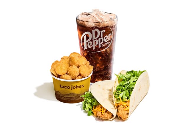 Crispy Chicken Tacos Combo