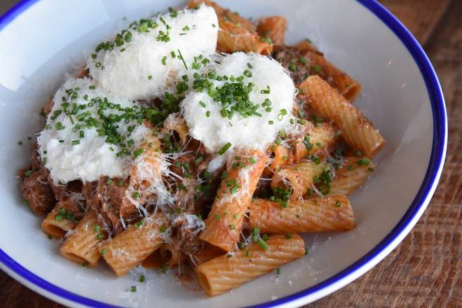 RIGATONI + BEEF RAGU