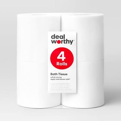 Dealworthy Soft & Strong Bath Tissue (4 ct)