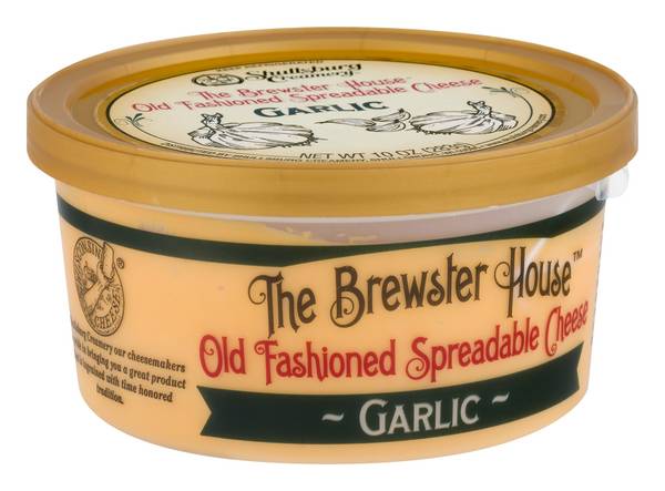 The Brewster House Old Fashioned Spreadable Cheese Garlic