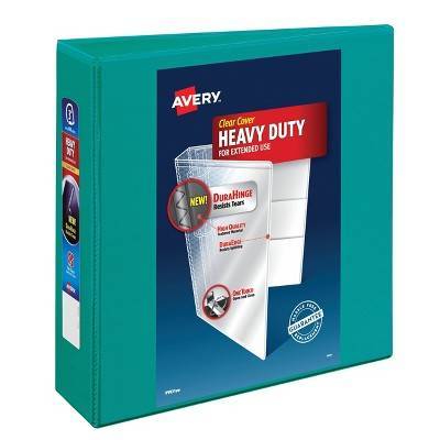 Avery 670 Sheet Capacity Heavy Duty View Binder, Green