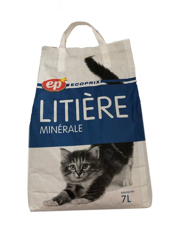 Ecoprix - Litière minérale absorbante (7L)