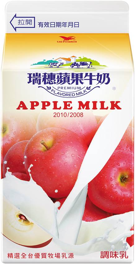 瑞穗蘋果牛奶