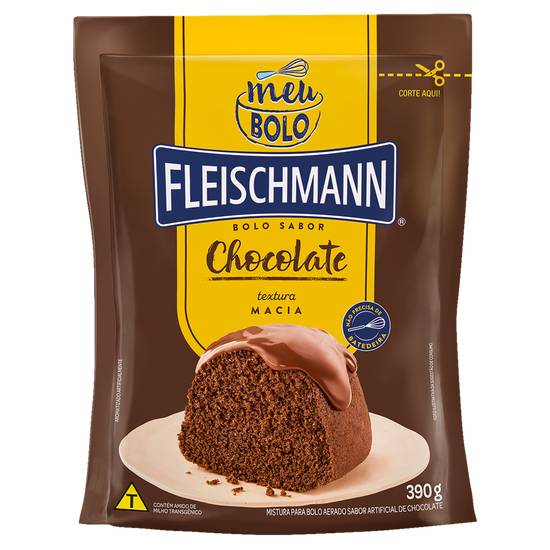 Fleischmann mistura para bolo sabor chocolate