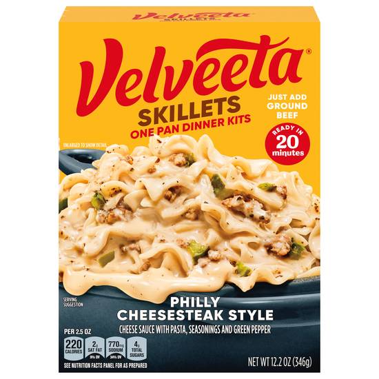 Velveeta Skillets Dinner Kit Philly Cheesesteak Style (12.2 oz)