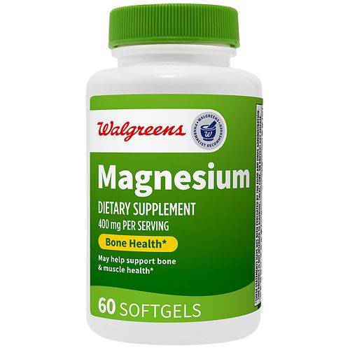 Walgreens Magnesium 400mg - 60.0 ea