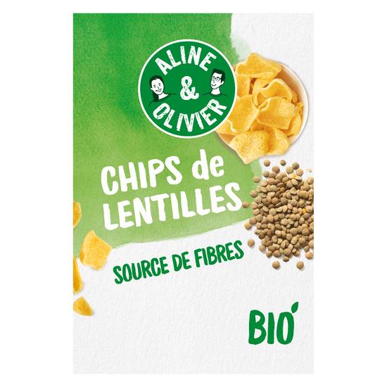 Aline & Olivier - Chips de lentilles bio