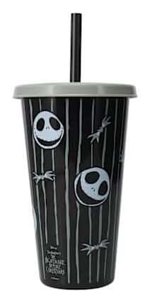 Zak!® Disney Tim Burton's The Nightmare Before Christmas Tumbler With Straw 25oz