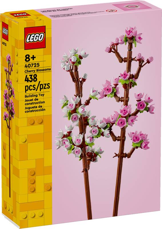 Lego colección botánica cherry blossoms 40725