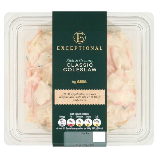 Asda Exceptional Classic Coleslaw 300g