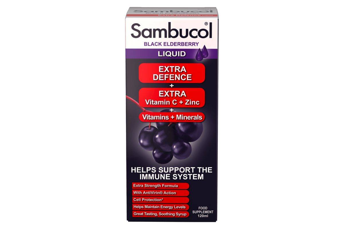 Sambucol Liquid Extra Defence - 120ml