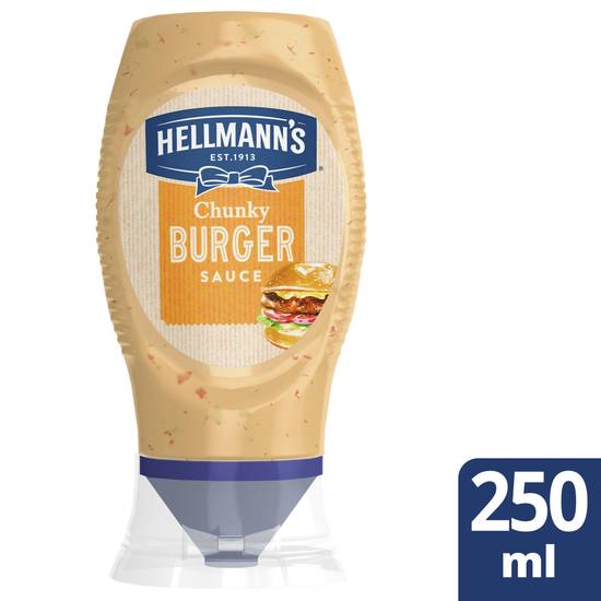 Hellmann's Chunky Burger Sauce 250ml