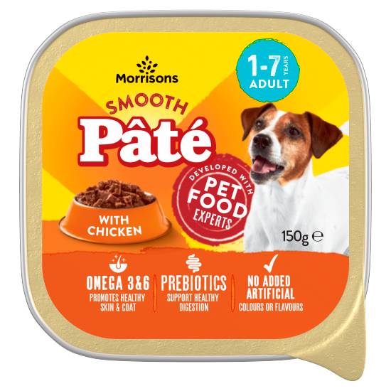 Morrisons Smooth Pâté With Chicken 1 - 7 Years Adult
