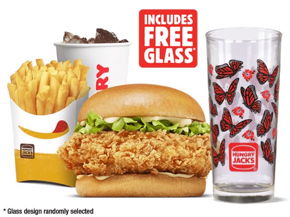 Jack's Fried Chicken Large Value Meal