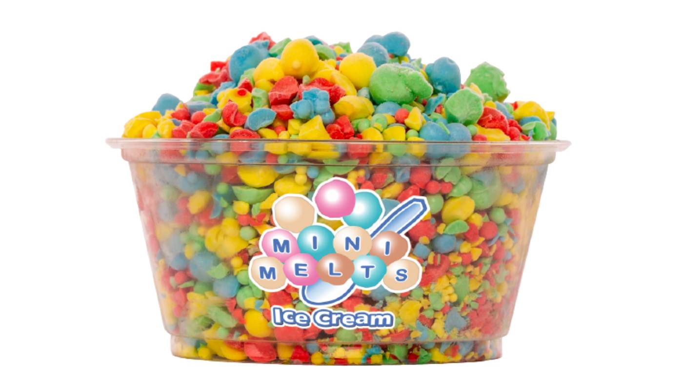 Mini Melts Rainbow Ice 5oz