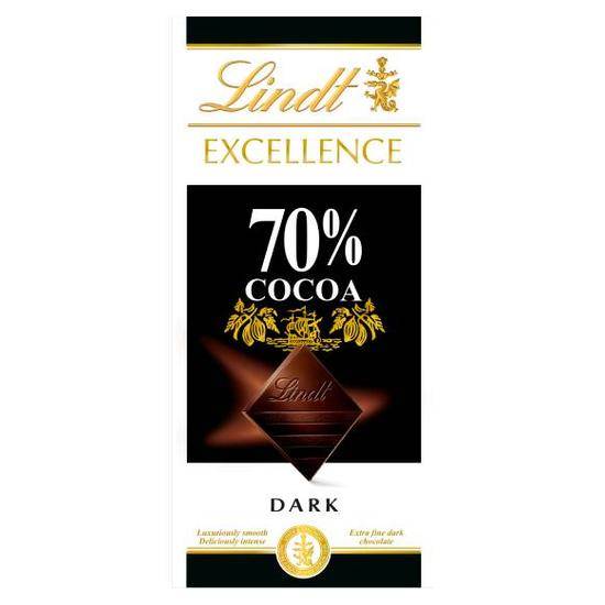 瑞士蓮極醇系列70%巧克力片100g