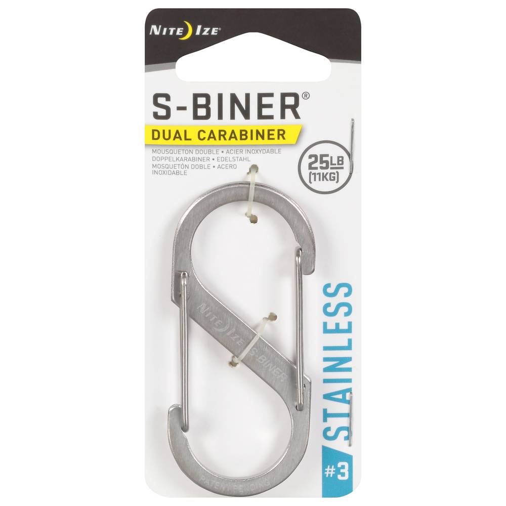 Nite Ize S-Biner Stainless Dual Carabiner