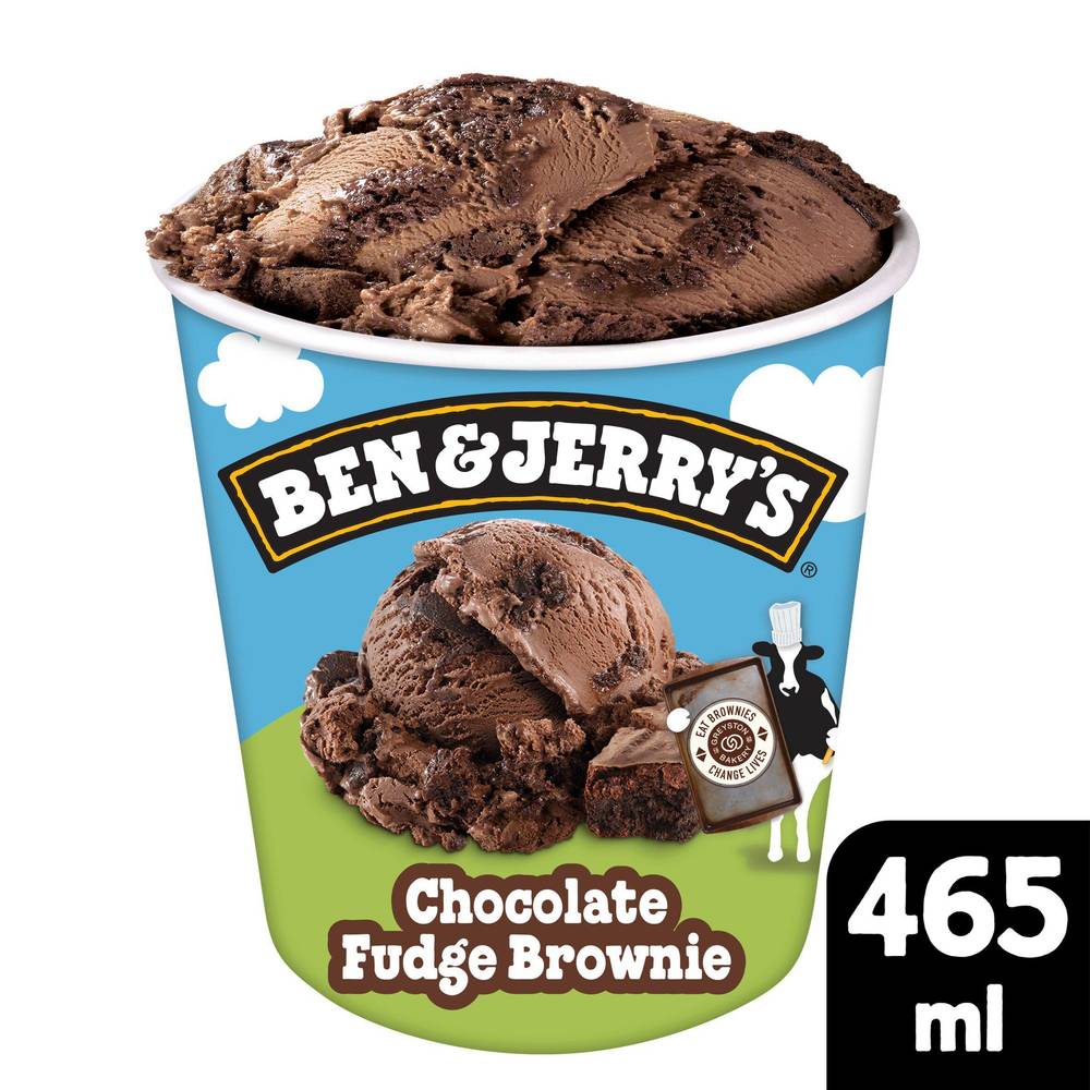 B&J Chocolate Fudge Brownie 465ml