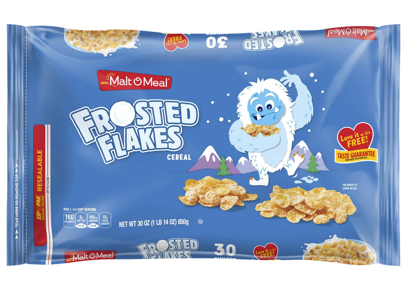 Malt-O-Meal Frosted Flakes Cereal (30 oz)