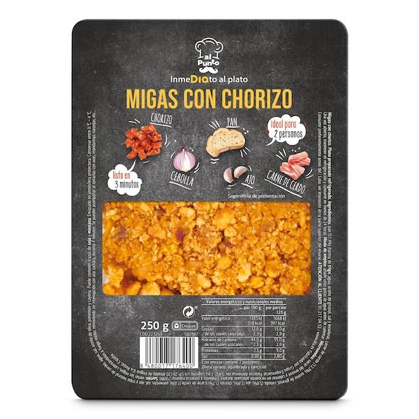 DIA migas tarrina 275 gr