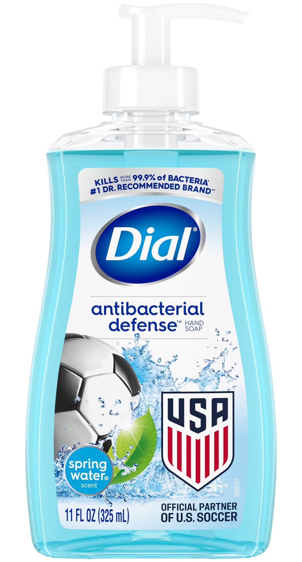 Dial Complete Antibacterial Liquid Hand Soap, Spring Water (11 fl oz)
