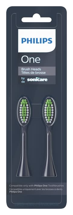 Philips sonicare têtes de brosse - philips sonicare brush heads, midnight navy blue (2 ct)