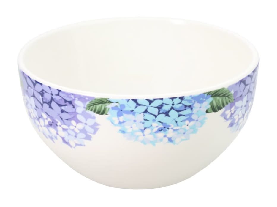 Blue Hydrangea Stoneware Bowl, 1-ct.
