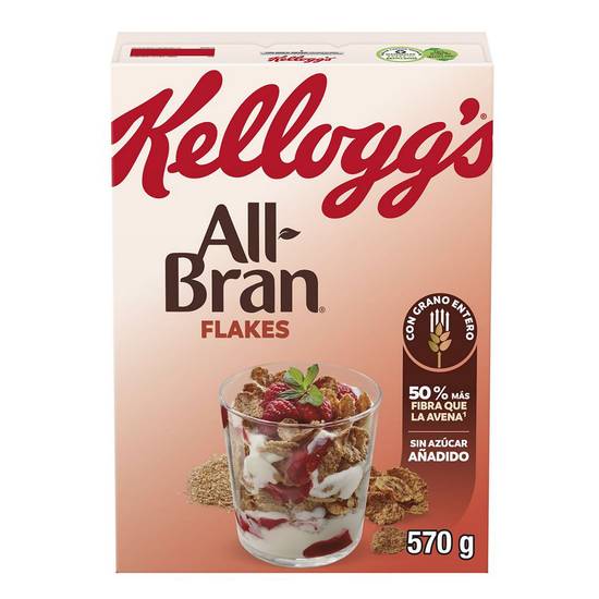 Kellogg's cereal nutri fibra sabor original (caja 570 g)