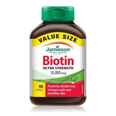 Jamieson Biotin Utra Strenght Softgels (90 ct)