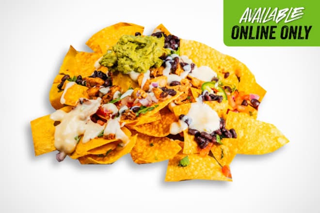 GRILLED CHICKEN NACHOS