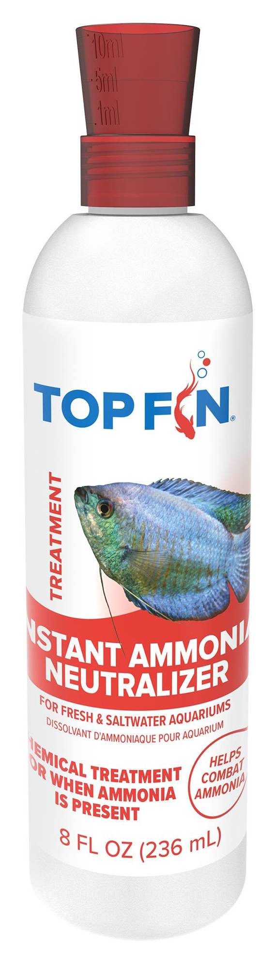 Top Fin Instant Ammonia Aquarium Neutralizer (8 fl oz)