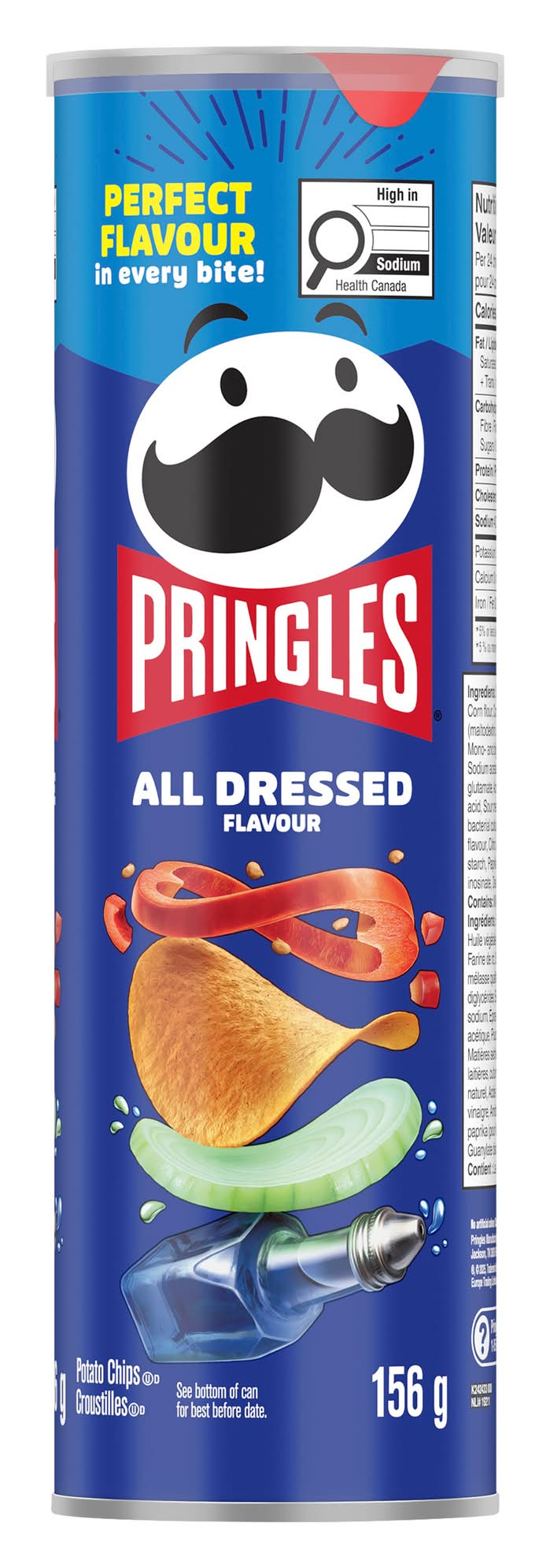 Pringles All Dressed Potato Chips (156 g)
