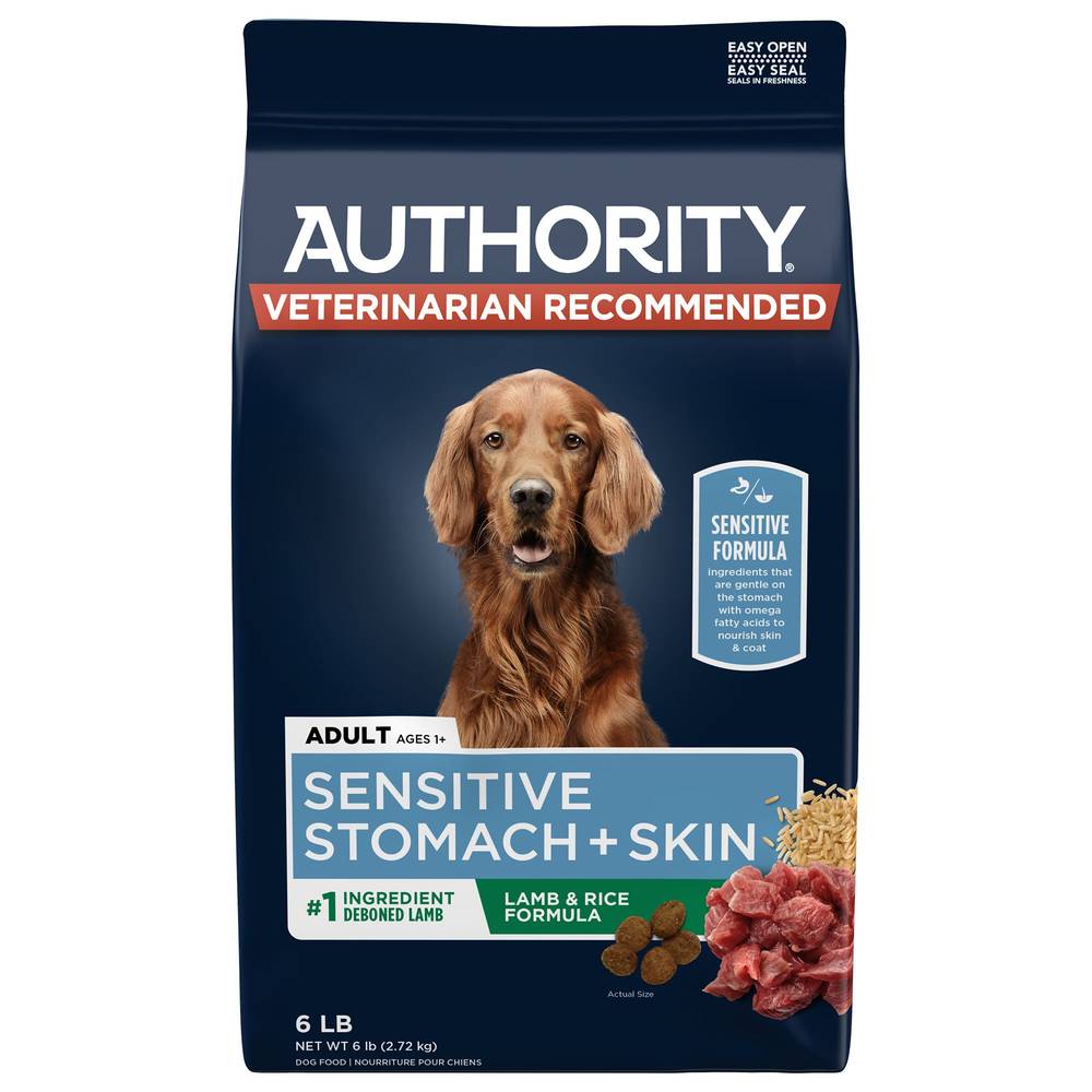 AUTHORITY All Life Stages Sensitive Stomach Skin Adult Dog Dry Food Delivery Near Me Order Online Uber Eats