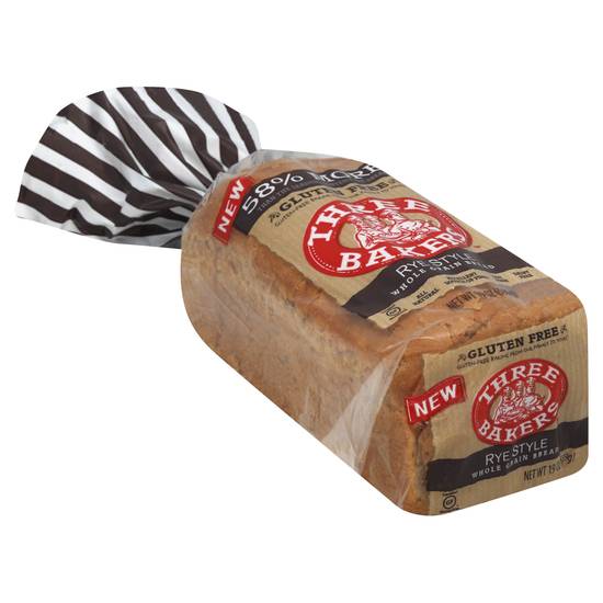 Three Bakers Rye Style Whole Grain Bread